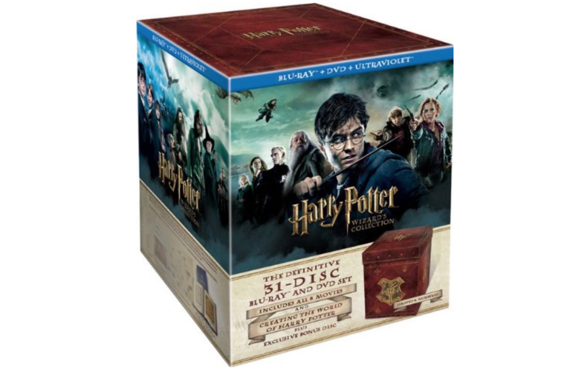 Harry Potter Wizard's Collection (Blu-ray + DVD + Ultraviolet)
